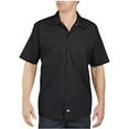 thumbnail image 2 of Dickies Mens Industrial Short Sleeve Work Shirt, 4X, Black, 2 of 4