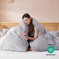 thumbnail image 3 of Lavender Duvet Cover Queen Size - Soft Double Brushed Queen Duvet Cover Set, 3, 3 of 9