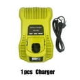 thumbnail image 1 of P117 Replacement for Ryobi 18V Battery Charger P117 Dual Chemistry Charger P118 Compatible with Ryobi 18V One+ Lithium & 12V-18V NiCad NiMh Battery PBP005 P190 P189 P108 P197 PBP002 PBP004, 1 of 10