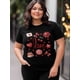 thumbnail image 4 of Women's T-Shirt,Short Sleeve Tee Shirts Casual Tops Romantic Valentine's Day Crewneck T Shirt for Women, 4 of 8