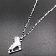 thumbnail image 2 of Collier Pendentif Double Face Patin à Glace Adorable pour Filles Femmes, 2 of 5