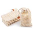thumbnail image 3 of Bolsas de Jabón para Ducha, Paquete de 90, Bolsa de Ahorro de Jabón de Ramio Natural, Bolsa de de Jabón Hecha En Casa Con Cordón, 3 of 8