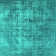 thumbnail image 1 of Ahgly Company Machine Washable Indoor Square Persian Turquoise Blue Traditional Area Rugs, 7' Square, 1 of 4