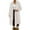 White, variant on Women's Beige Faux Fur Coat Solid Color Long Sleeve Warm Jacket for Winter in Neutral Tone