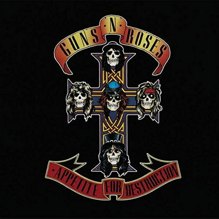 Guns N' Roses - Appetite for Destruction Album - Heavy Metal Guns N' Roses - Appetite for Destruction Album - Heavy Metal