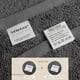 thumbnail image 4 of Juego de toallas de baño SEMAXE, color gris, 100% algodón, 55 x 27 cm, paquete de 4, 4 of 8