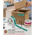 thumbnail image 3 of enKo - Home Moving Packing Labels Stickers for Box - Color Coded for Boxes, Packing Box Fragile Stickers (16 Roll, 800 Labels, 4 Bedroom House), 3 of 6