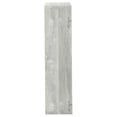 thumbnail image 6 of 5 Tier Grey Laminated Bookcase, Modern Industrial Storage Shelf for Living Room & Office, 6 of 10