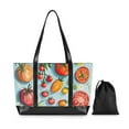 thumbnail image 7 of FORMRS Laptop Tote Bag for Women with 15.6" Computer Compartments Handbag, Yellow Tomatoes, 7 of 7