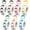 [Multiple], variant on 7000 Pcs Day of Week Label Food Label Monday Through Sunday Management Inventory Sticker Removable Weekly Self Adhesive Date Dot Sticker for Restaurant Kitchen Container (Round)