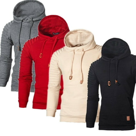 2019 Mens Hoodie Sweatshirt Sweater Hooded Tops sportswear winter warm (Best Suits For Men 2019)