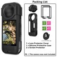 thumbnail image 1 of Pour Insta 360 X5 Kit d'Accessoires de Protection pour Caméra Protection d'Objectif/couverture de protection en Silicone/protecteurs d'Écran/kit de Protection pour Caméra Insta360 X5, 1 of 6
