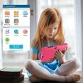 thumbnail image 4 of Tablet Android 12 Kids Tablet 7 inch with over $130 Value of IWAWA Education APP,32GB Toddler Tablet for Kids Eyes Protection IPS Screen,Pink, 4 of 7