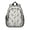 Jack Russell Terrier, variant on Saint Bernard and Roses Backpack for School, Cute School Bag with Adjustable Shoulder Straps and Padded Back, 15"x11.42"x5.5"