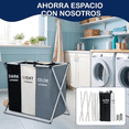 thumbnail image 4 of Cesto Ropa Sucia Plegable Multifunción 3 Compartimientos, 4 of 7