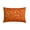 3. Orange (Juicy), variant on The HomeCentric Copper Pack of 2, 12"x20" (30x50 cm) Lumbar Pillow Cover, Jacquard Foil & Beaded Oblong Pillow, Geometric Pattern Modern Style - Copper Ore