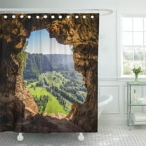 Libin Camuy Cueva Ventana Window Cave in Puerto Rico USA Shower Curtain 60x72 inch