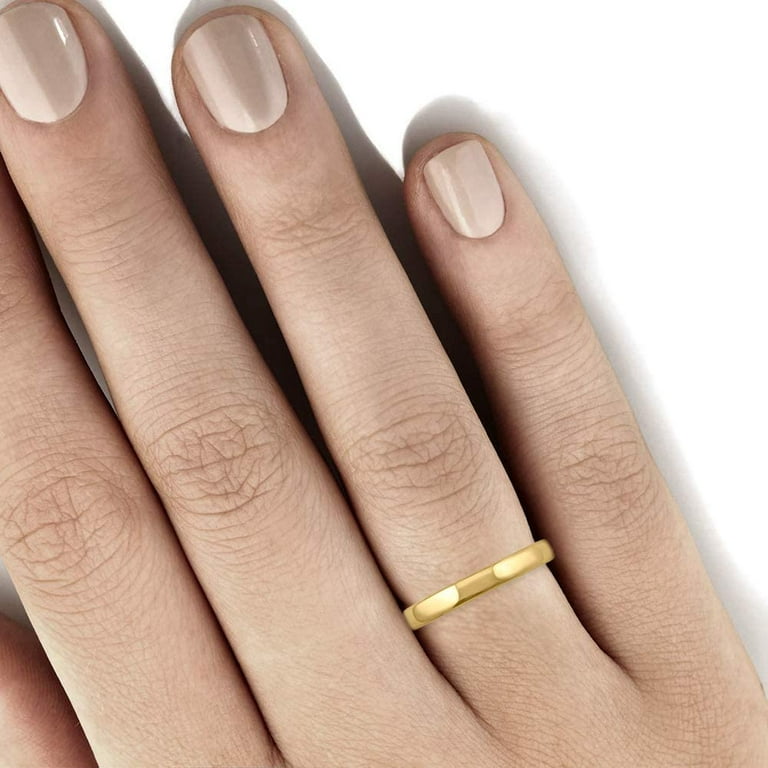 3mm gold ring deals