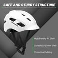 thumbnail image 2 of NAIZEA Bike Helmet, MTB Mountain Bike Helmets for Adult Men Women Cycling, Lightweight, M Size (21.7"-22.8"/55-58cm), 2 of 6