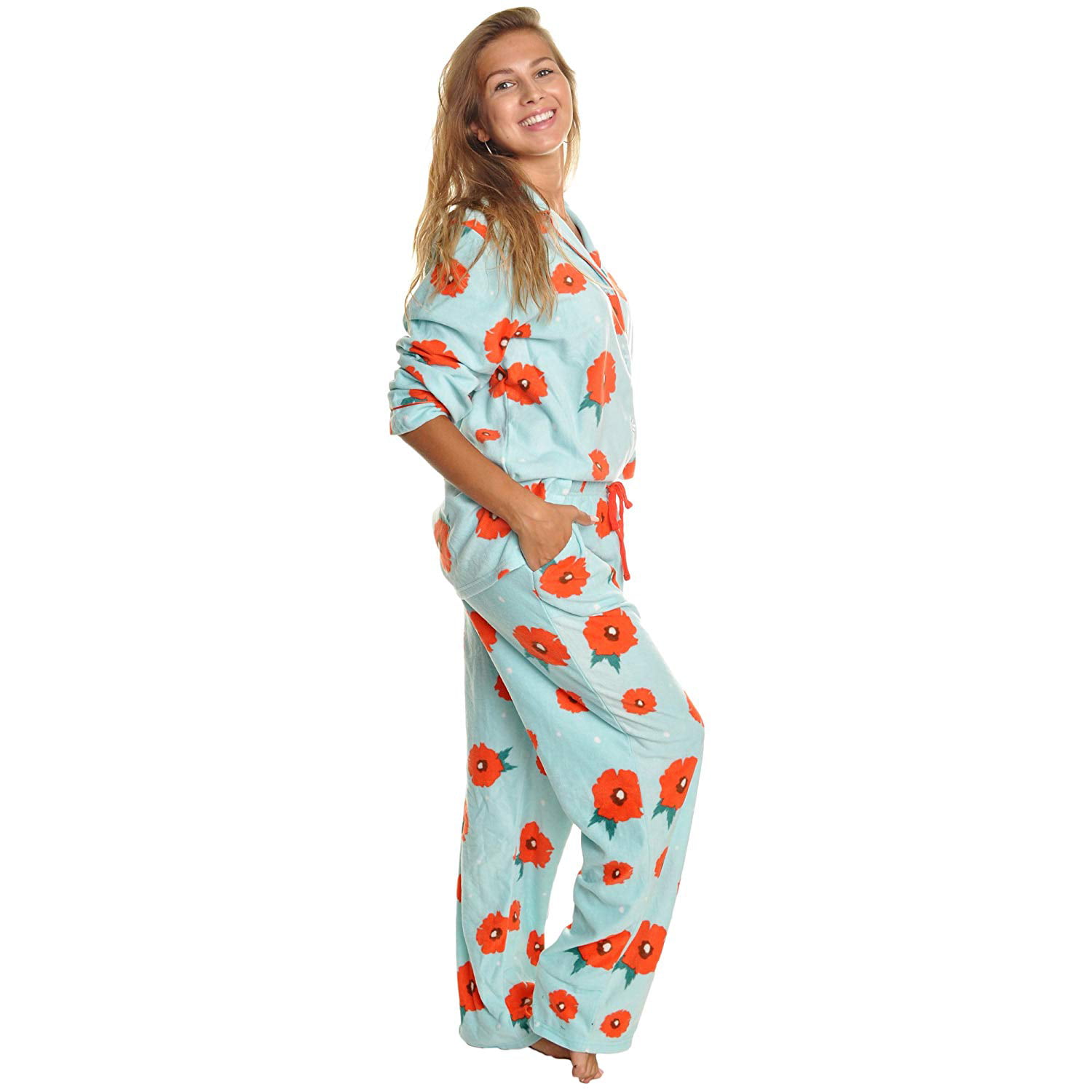 Large Angelina COZY Fleece Pajama Set