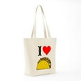 thumbnail image 7 of CafePress - I Heart Taco Tote Bag - Unisex Canvas Tote Bag, Beige, 1-Piece, 7 of 7