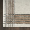 thumbnail image 4 of Nourison Desire Abstract Ivory/Silver 5'3" x 7'3" Area Rug, (5x7), 4 of 9