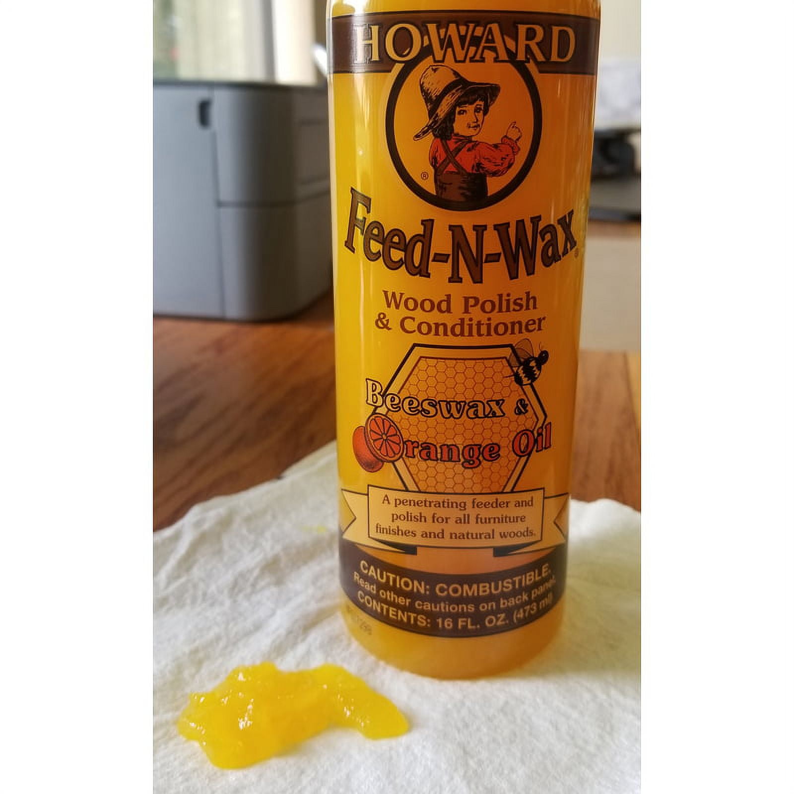 Howard's Feed and Wax Wood Polish and Conditioner – Williamsburg Antique  Mall