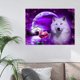 thumbnail image 1 of Cuadros Decorativos Kit de pintura de resina de diamante redondo para decoración de casa de dibujo de lobo blanco DIY Ndcxsfigh Nuevos Originales, 1 of 9