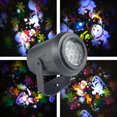 thumbnail image 4 of Hugtrwg 16 Patrón LED Copo Nieve Proyector Navidad Al Aire Libre enchufe La UE Hugtrwg, 4 of 9