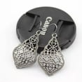 thumbnail image 4 of Classic Women Hollow Teardrop Metal Moroccan Drop Earrings Boutique Jewelry, 4 of 9