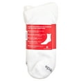 MediPeds Diabetic CoolMax Quarter Casual Socks, Large, 4 Pack