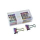 thumbnail image 1 of Inteprter 12 piezas de papeles con estilo - Clips de carpeta de metal con forma para Office Elliot Folder Clip Office Easy To Colorful Binder Type1 NO1, 1 of 6