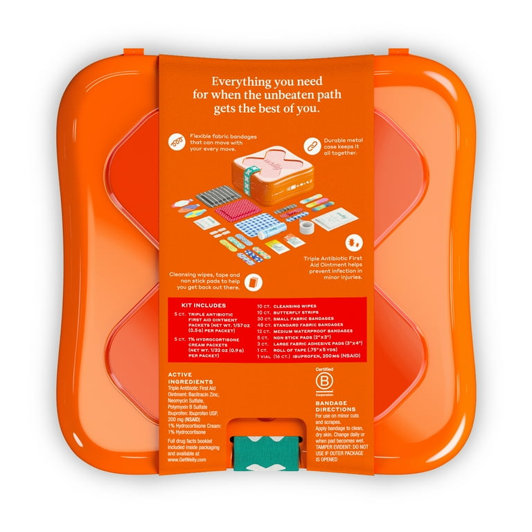 Welly Large First Aid Kit Assorted Bandages and Ointments 130