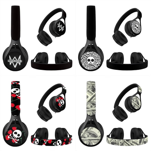 KIPLINK Decorative Skin Film for Beats EP Wired On-Ear Headphones Protective Sticker Multiple Styles