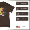 thumbnail image 4 of Tee Hunt Dean Russo Colorful Neon Dog T-Shirt How Your Soul is Men's Tee, Brown, X-Large, 4 of 5