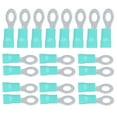 thumbnail image 2 of Borne de Fil Isolée, RV5.5-6 100 Pcs Connecteur à Griffe Maximum 48A pour Fils Électriques AWG12-10, 2 of 8