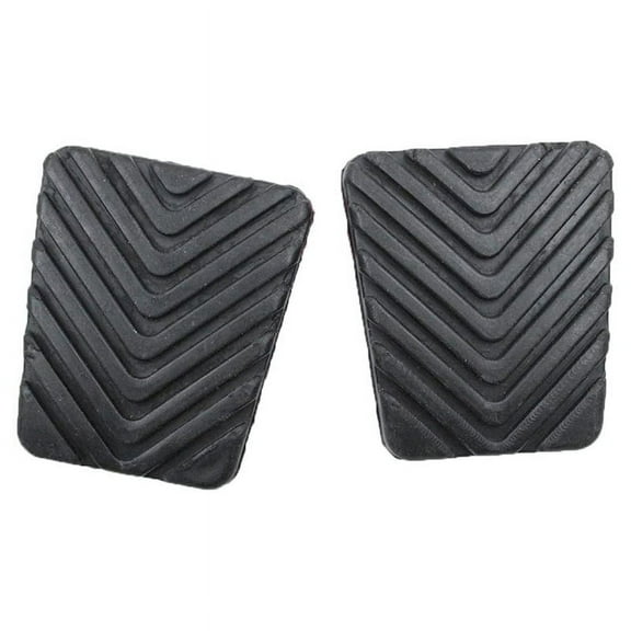 2PCS Black Rubber Brake Clutch Pedal Pad for 32825-36000