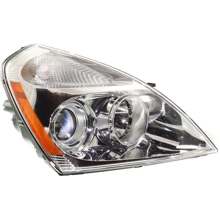 Headlight Compatible With 2006 Kia Sedona Right Passenger Halogen With bulb(s)