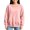 Pink, variant on HAJWOH Teen Girls Boys Oversized Crewneck Sweatshirts Pullover Tops Toddler Kids Long Sleeve Sweatshirts