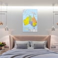 thumbnail image 4 of Australia Map Posters Room Aesthetic Poster Print Art Wall Painting Canvas Posters Gifts Modern Bedroom Decor 08x12inch(20x30cm), 4 of 6