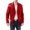 #Red, variant on DPTALR Men's Solid Color Fashionable Leather Jacket with Long Sleeves,Red,XXXXL