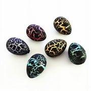 ELEAELEANOR Easter Dinosaur Eggs Hatching Dino Egg Grow in Water Crack with Assorted Color Hunting Game Easter Basket Stuffers Birthday Easter Gifts Party Favors for Toddler Kids 3-10 Boys Girls 5pcs/lot