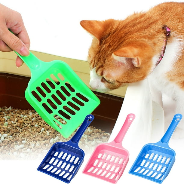 Cdar Cat Litter Scooper Long Handle Sifter Scoop Lightweight Sifting