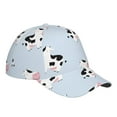 thumbnail image 3 of Daiia Cute Farm Cow Baseball Cap Men Women Classic Adjustable For Running Workout And Outdoor Activitie All Season Dad Hat Gift, 3 of 9