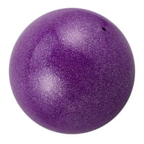 FRCOLOR  Rhythmic Gymnastics Ball Yoga Gold Bowl Fitness Child Purple