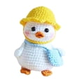 thumbnail image 2 of Kit de crochet de animales para muñecas, kit de crochet para principiantes, colgante hecho a mano, artesanía de crochet Sombrero, 2 of 9