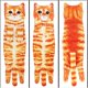 thumbnail image 3 of Toalla de mano para baño o cocina: toalla de mano pequeña súper absorbente y suave para la cara o las manos: toalla de mano de esponja para amantes de los gatos: regalo de inauguración de la casa o dí, 3 of 5