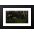 thumbnail image 2 of Piotr Stachiewicz 14x10 Black Modern Framed Museum Art Print Titled - Miner's Funeral (1892), 2 of 5