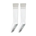 thumbnail image 2 of Harmtty 1 Pair Women Sport Stockings Elastic Cycling Knee Socks Anti-slip Arch Support Silicone Bottom Contrast Color Stockings for Yoga Pilates Dance, 2 of 8