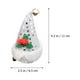 thumbnail image 2 of 3 piezas de sombrero de Papá Noel de Navidad, pinza para el pelo, bonita pinza para el pelo, decoraciones para fiestas, accesorios de horquilla para niños (verde, plateado y rojo), 2 of 7
